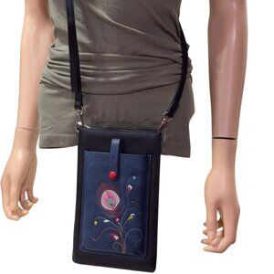 NEW Smartphone Crossbody Purse with a Floral Detail
